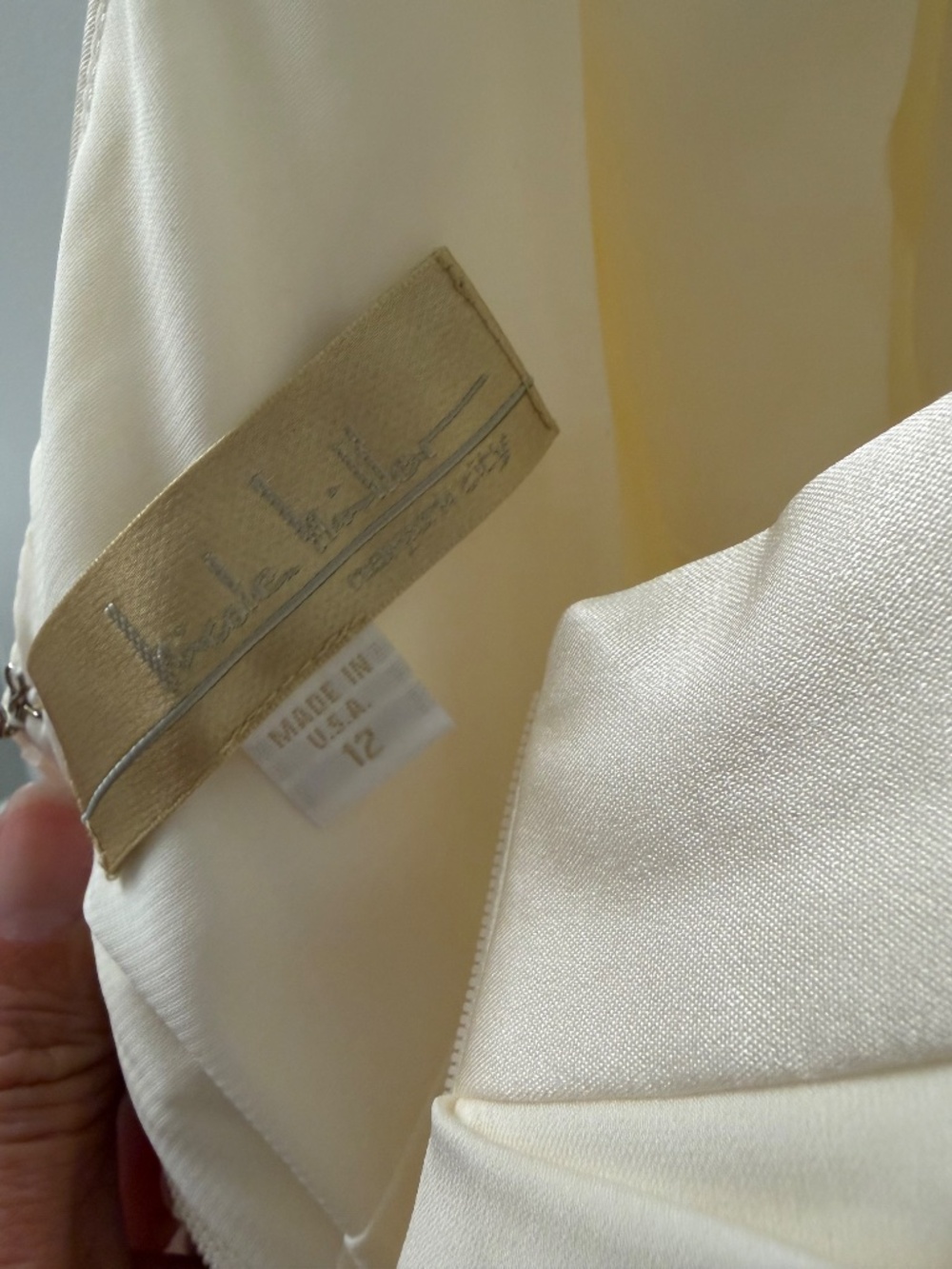 NWT Nicole Miller Wedding Dress - Picture 6 of 10
